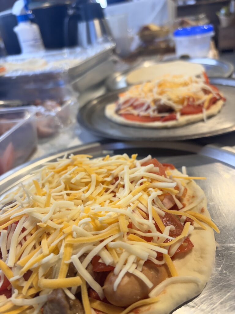 ツブさんの手作りピザワークショップ